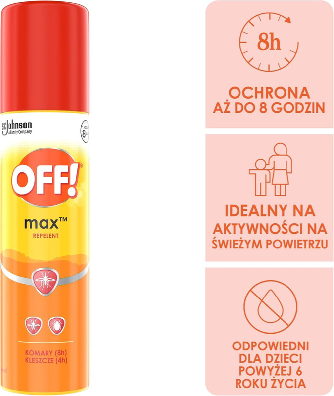 OFF! Max Przeciw Komarom i Kleszczom